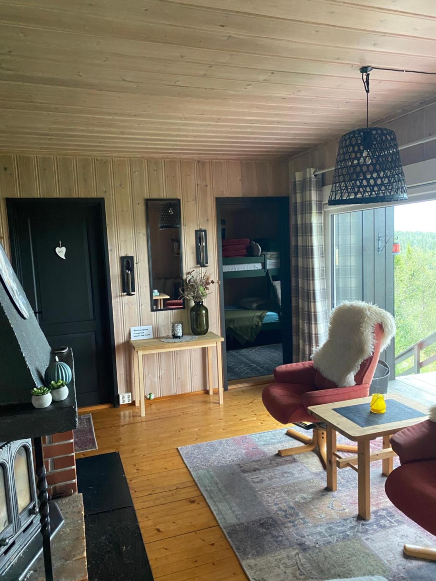 Cabin In The Mountain, Outstanding View & Solar Energy Vollen エクステリア 写真